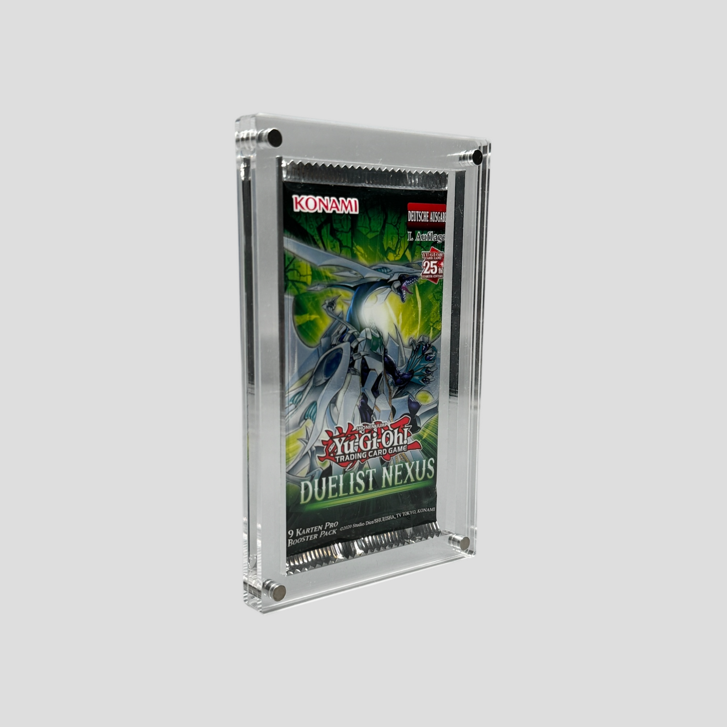 Premium Acryl Case für Yu-Gi-Oh! Booster (Deutsch & Englisch) – Magnetverschluss & UV-Schutz