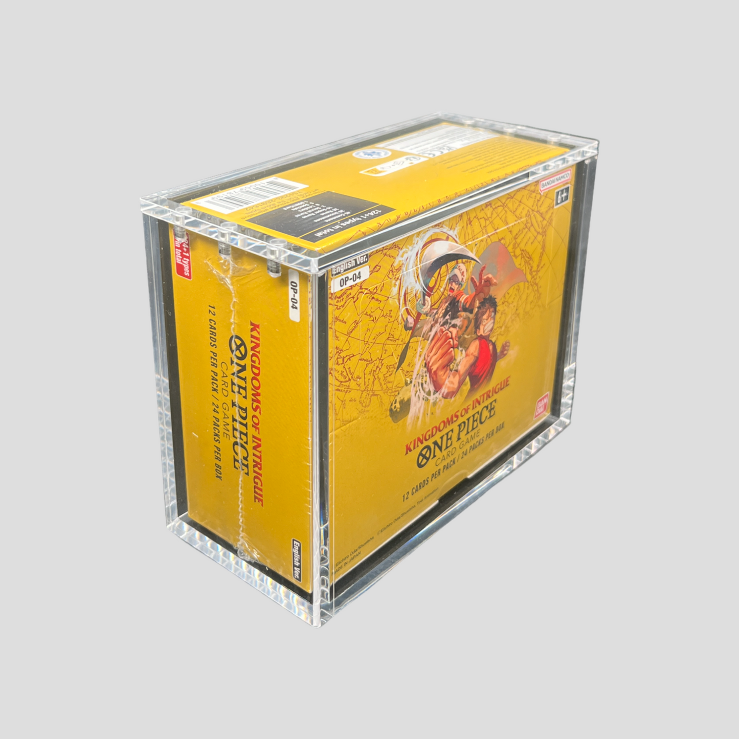 Acryl Case One Piece Booster Display (EN) OP-04/05/06/07,08,09 EB01 Magnetisch