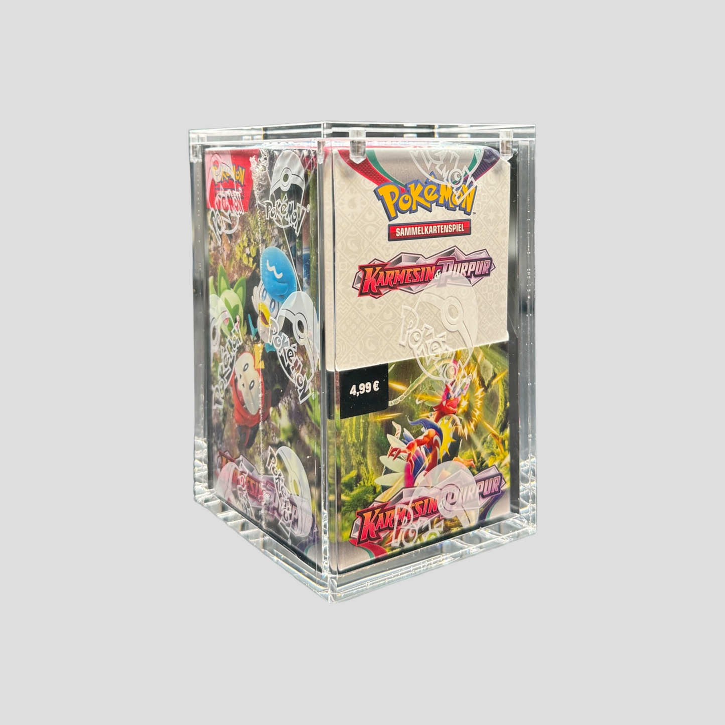 Premium Acryl Case für Pokémon 18er Display – Magnetverschluss & UV-Schutz