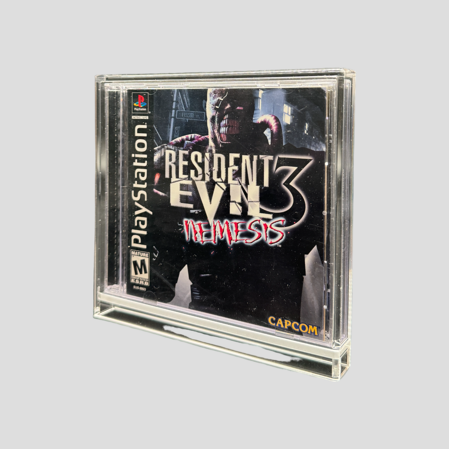 Premium Acryl Case für PlayStation 1 Spiel (NTSC-U/C) – Schiebeverschluss & UV-Schutz