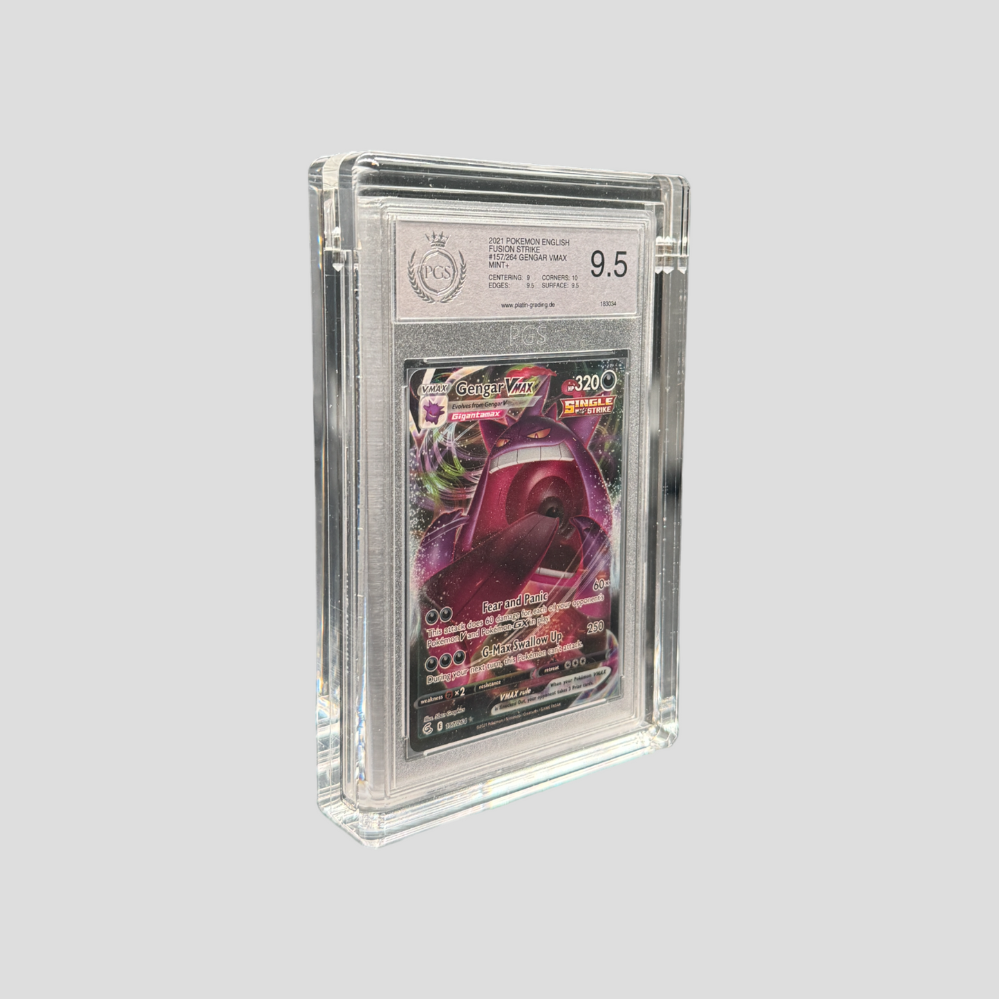 Acryl Case PGS Karten / Cards magnetisch