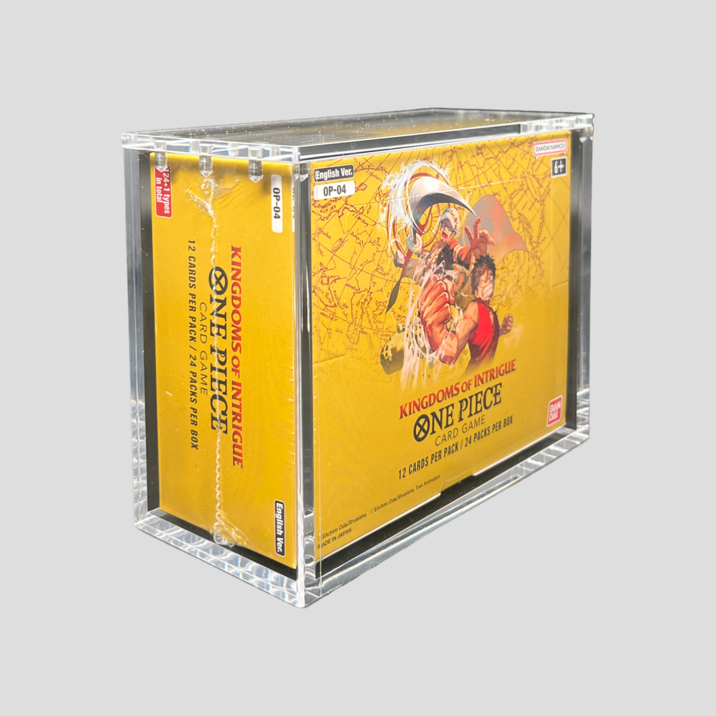 Acryl Case One Piece Booster Display (EN) OP-04/05/06/07,08,09 EB01 Magnetisch