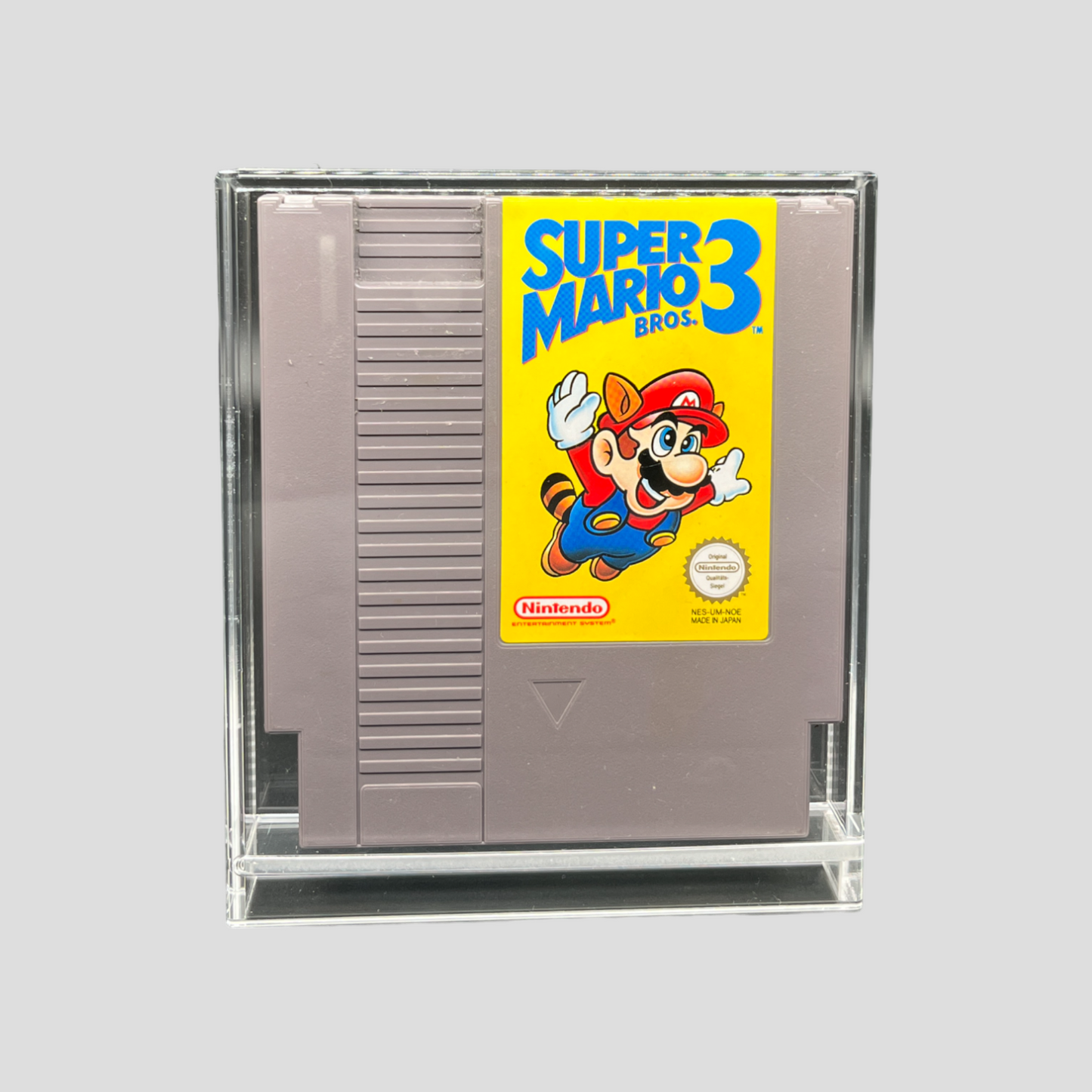 Premium Acryl Case für Nintendo NES Module – Schiebeverschluss & UV-Schutz
