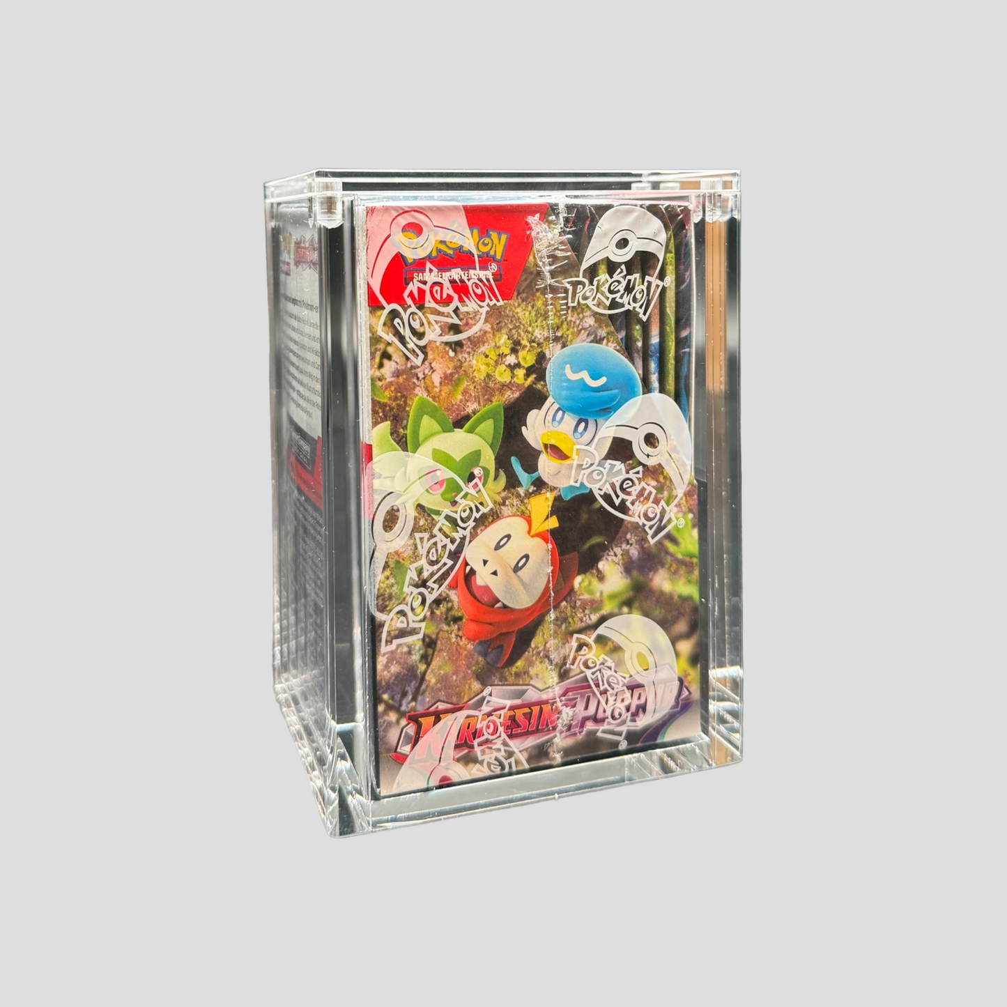 Premium Acryl Case für Pokémon 18er Display – Magnetverschluss & UV-Schutz