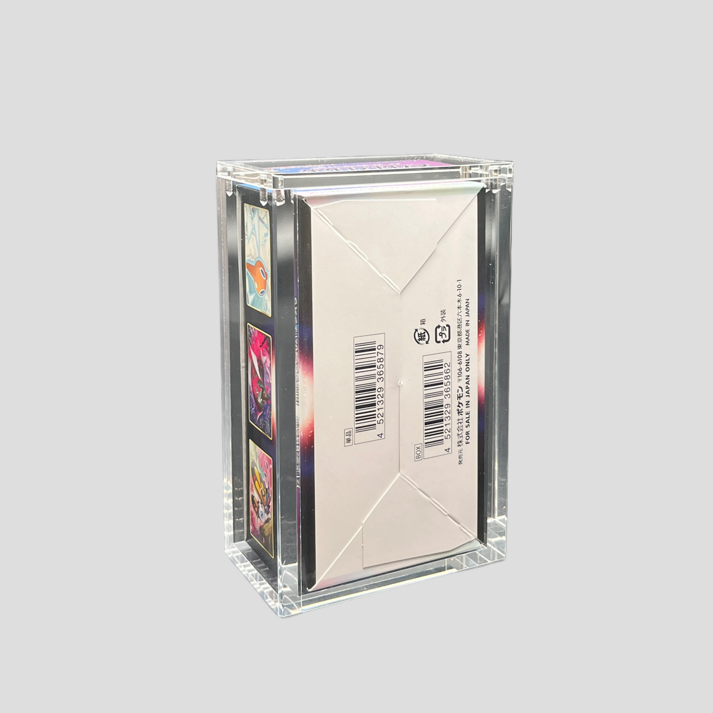 Premium Acryl Case für Japanisches Pokémon Small Display – magnetisch & transparent