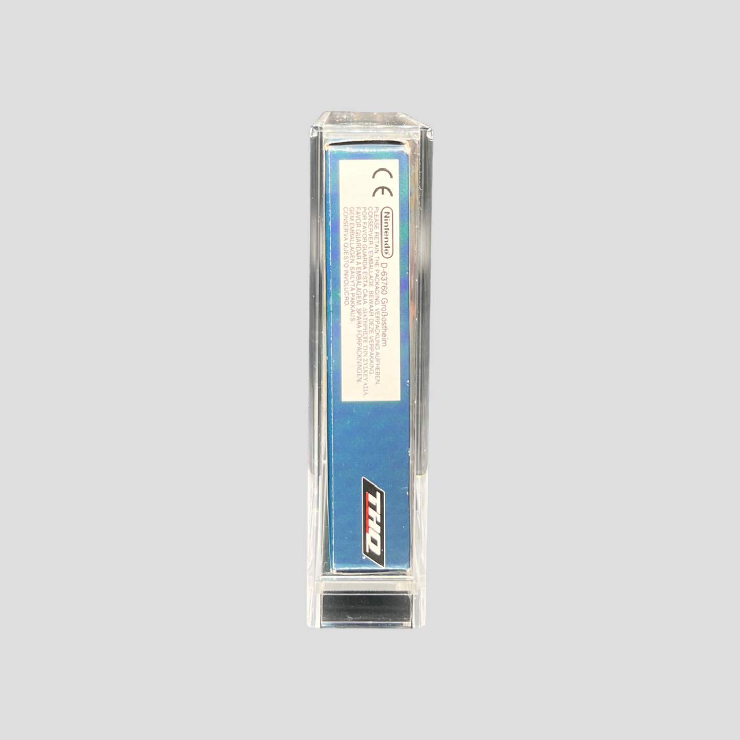 Premium Acryl Case für Game Boy Color / Advance Spiele (OVP) – Schiebeverschluss & transparent