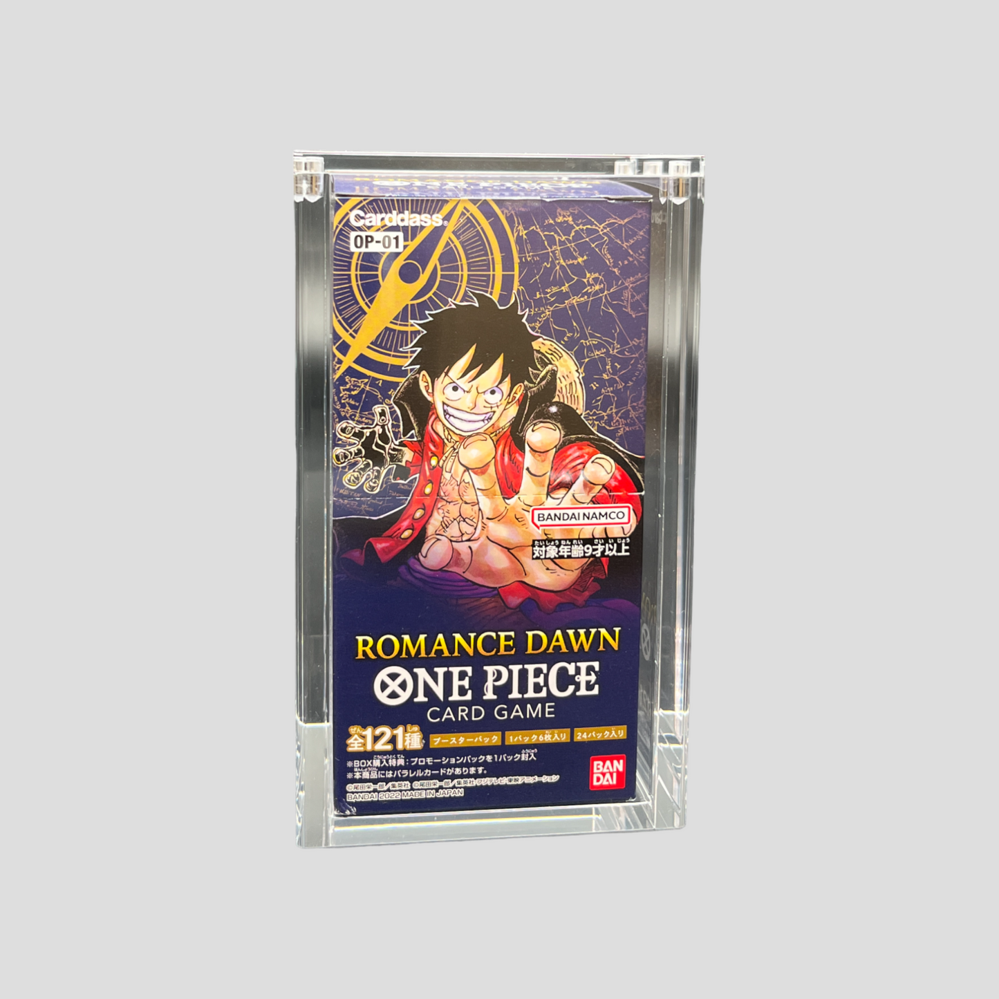 Acryl Case One Piece Booster Display (Japan) OP-01/02/03/04 Magnetisch