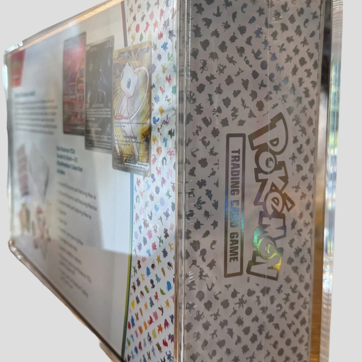 Premium Acryl Case für Pokémon 151 Ultra Premium Kollektion (Mew) – Magnetverschluss & UV-Schutz