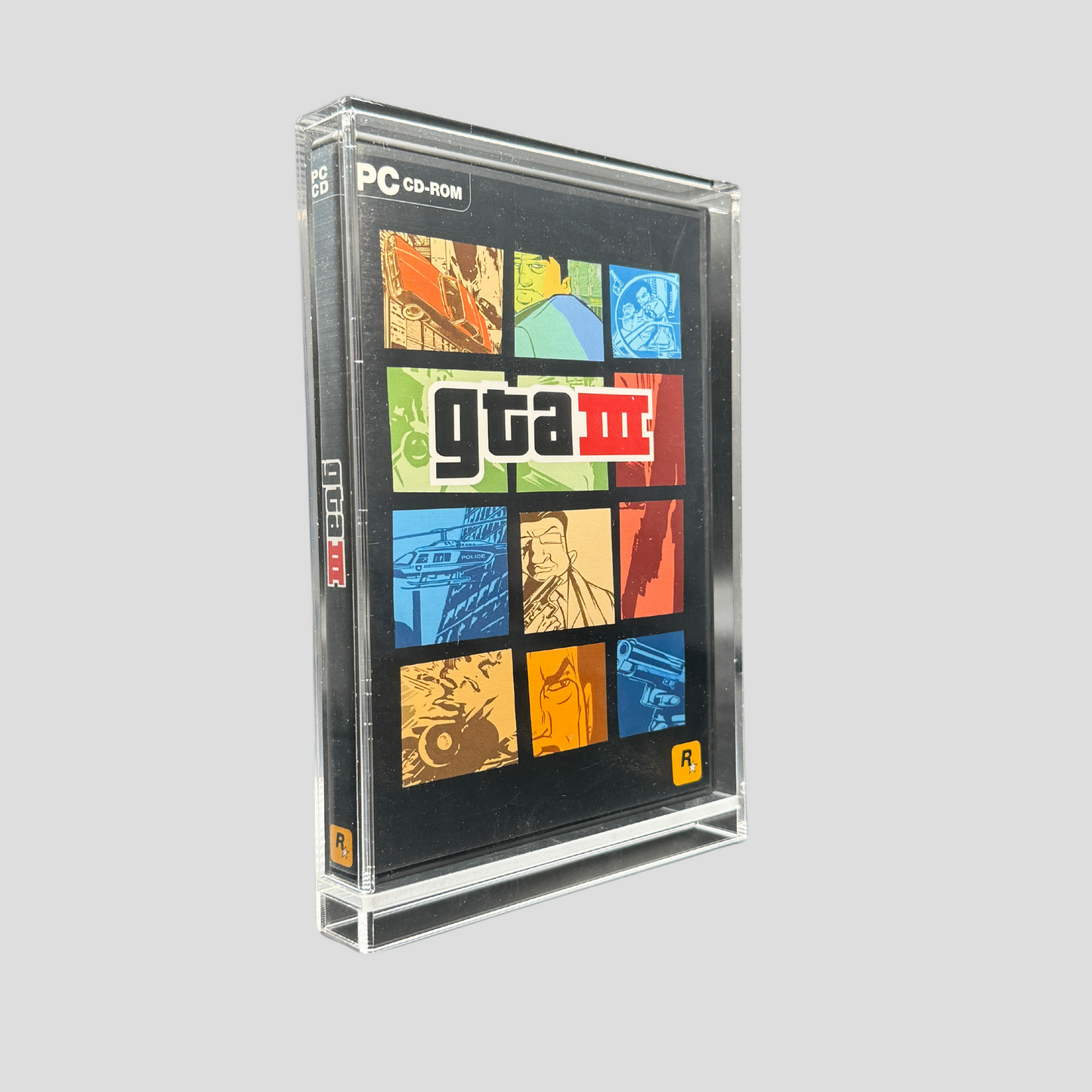 Premium Acryl Case für PC-Spiele in OVP – Schiebeverschluss & UV-Schutz