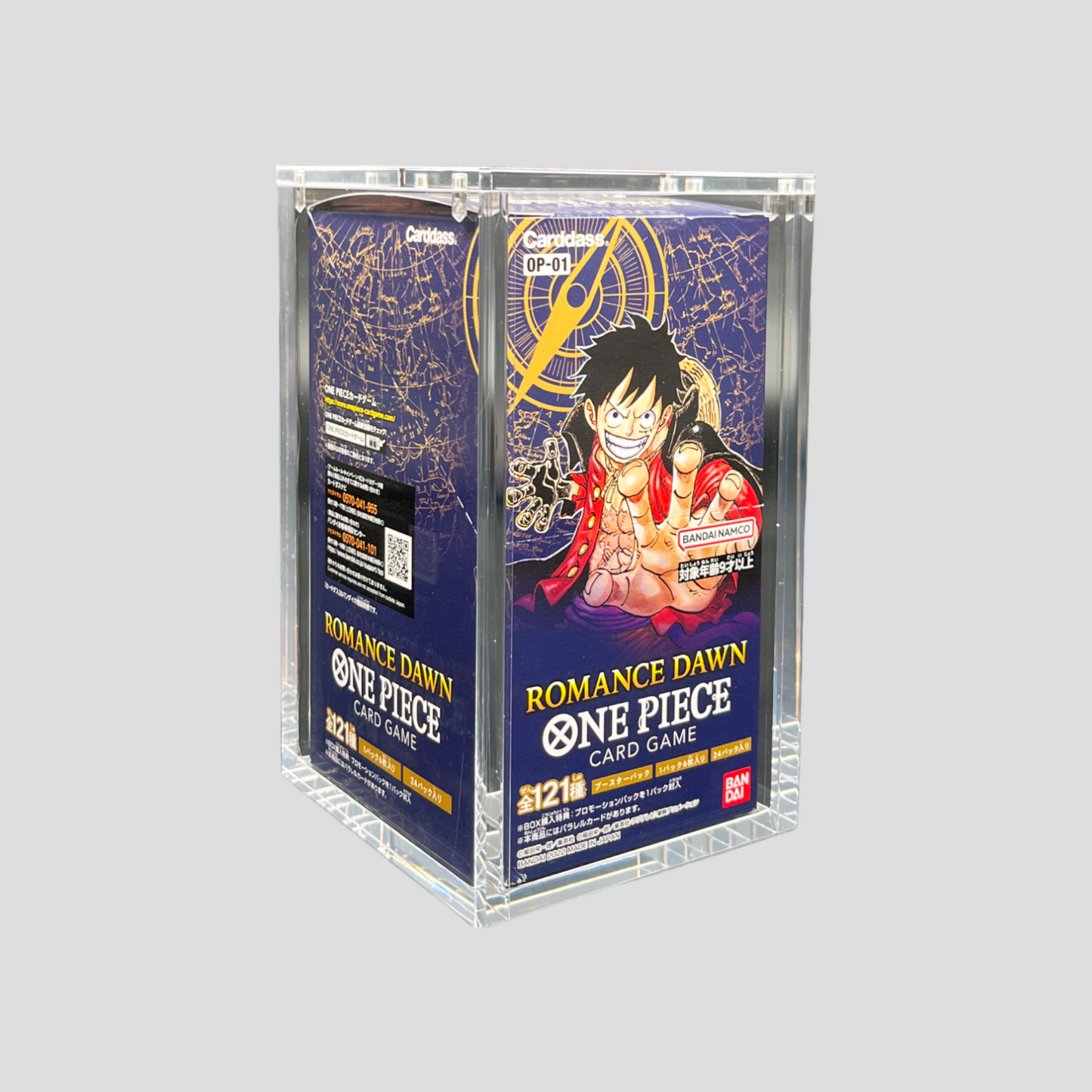 Acryl Case One Piece Booster Display (Japan) OP-01/02/03/04 Magnetisch