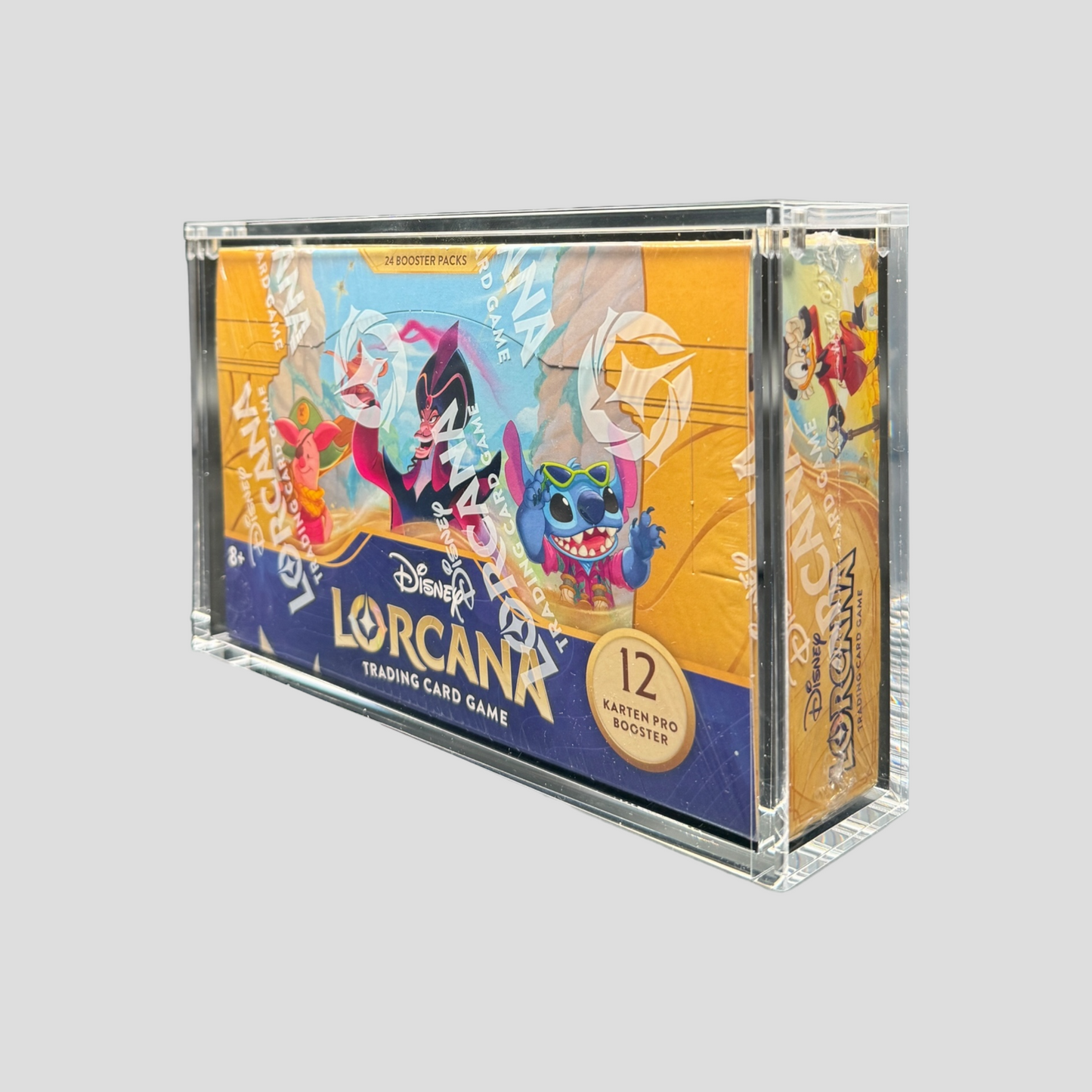 Premium Acryl Case für Disney Lorcana 24er Booster Display – Magnetverschluss & UV-Schutz
