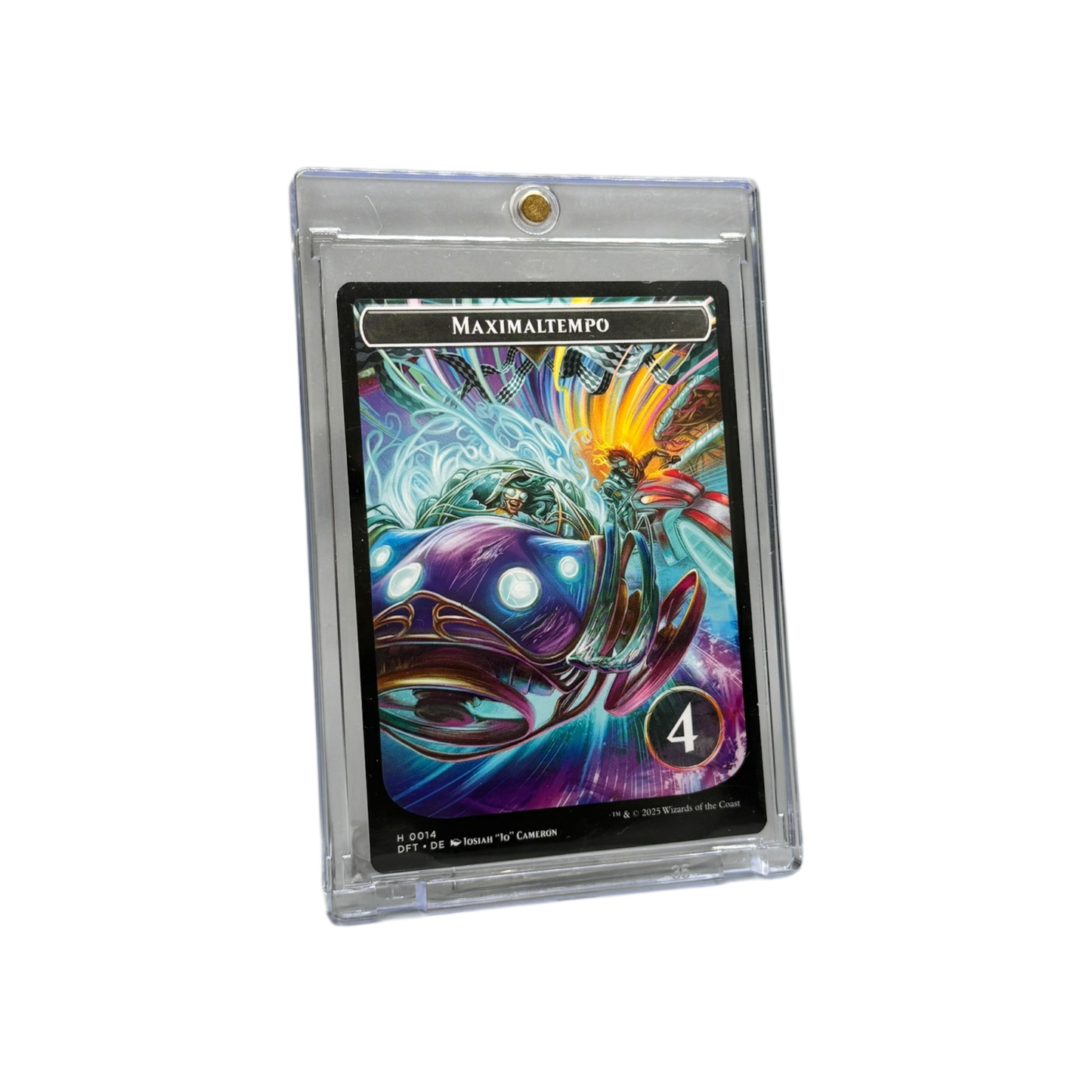 Premium Magnetischer Cardholder für Magic the Gathering Sleeved Karten 35 PT