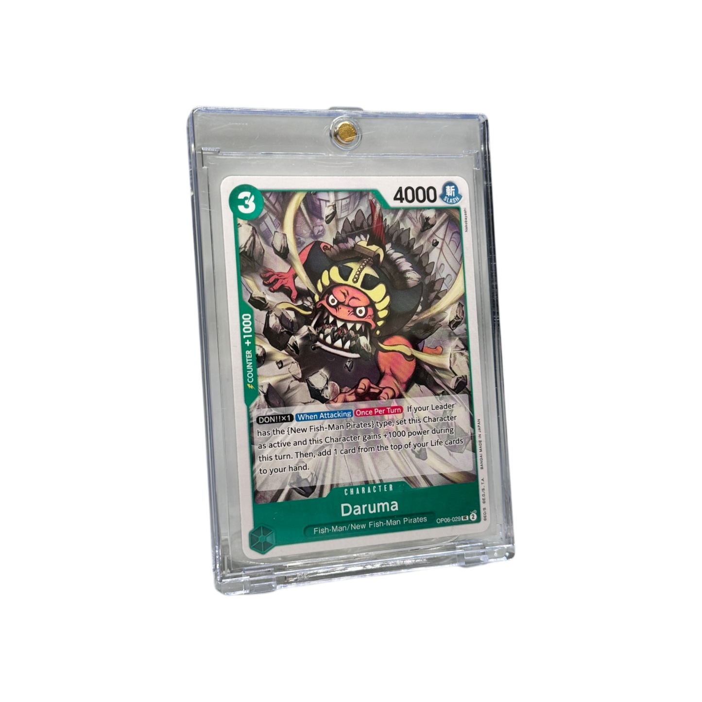 Premium Magnetischer Cardholder für One Piece sleeved Karten 35 PT