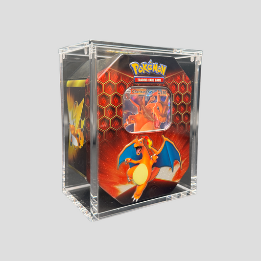 Premium Acryl Case für Pokémon Tin Boxen – Magnetverschluss & UV-Schutz