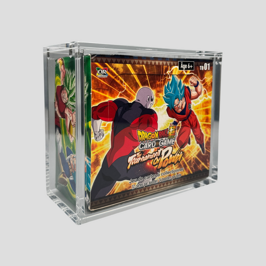 Premium Acryl Case für Dragon Ball Super TB01 & BT01-BT27 Display – Magnetverschluss & UV-Schutz