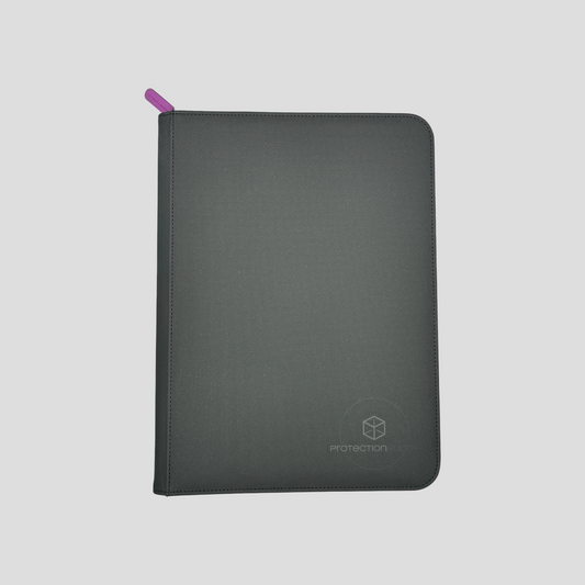ProtectionBuddy Premium 9-Pocket Zip Binder – Schützt bis zu 360 Karten sicher & stilvoll