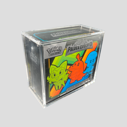 Premium Acryl Case für Pokémon Elite Trainer Box – Magnetverschluss & UV-Schutz