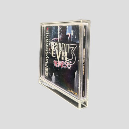 Premium Acryl Case für PlayStation 1 Spiel (NTSC-U/C) – Schiebeverschluss & UV-Schutz