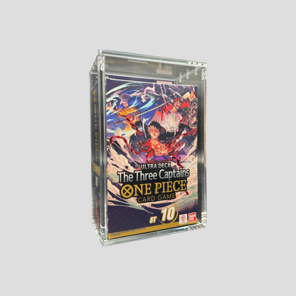 Acryl Case One Piece Ultra Starter Deck ST-10 / ST-13 Three Captains / Brothers