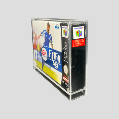 Acryl Case Super Nintendo 64 / SNES Spiele in OVP mit Schiebeverschluss