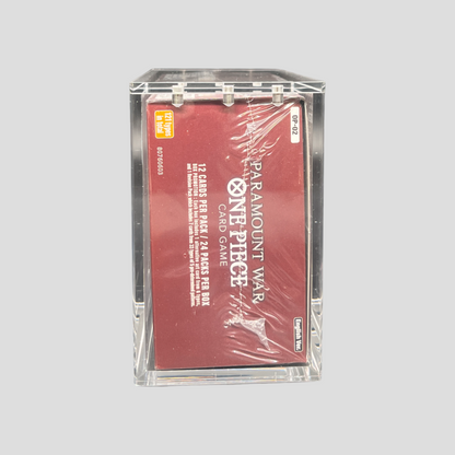 Acryl Case One Piece Booster Display (EN) für z.B. Romance Dawn OP01 First Print / OP 02