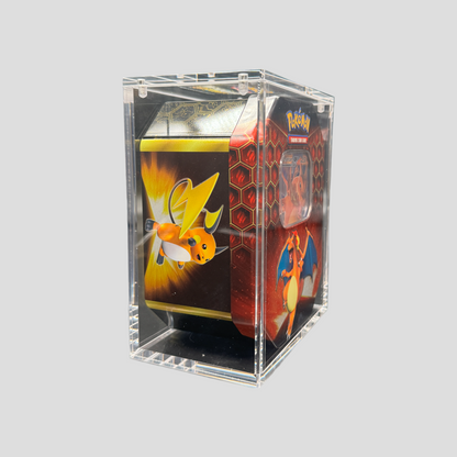 Premium Acryl Case für Pokémon Tin Boxen – Magnetverschluss & UV-Schutz
