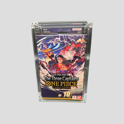 Acryl Case One Piece Ultra Starter Deck ST-10 / ST-13 Three Captains / Brothers