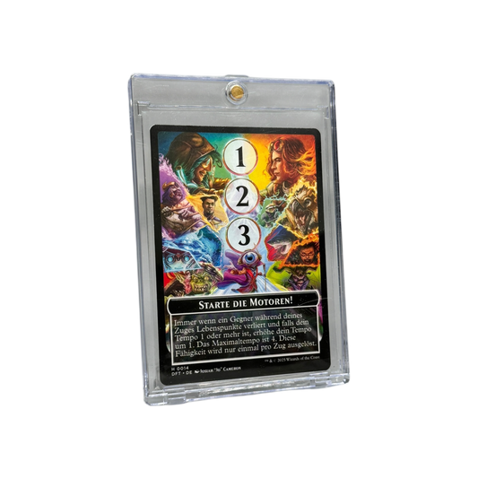 Premium Magnetischer Cardholder für Magic the Gathering Sleeved Karten 35 PT